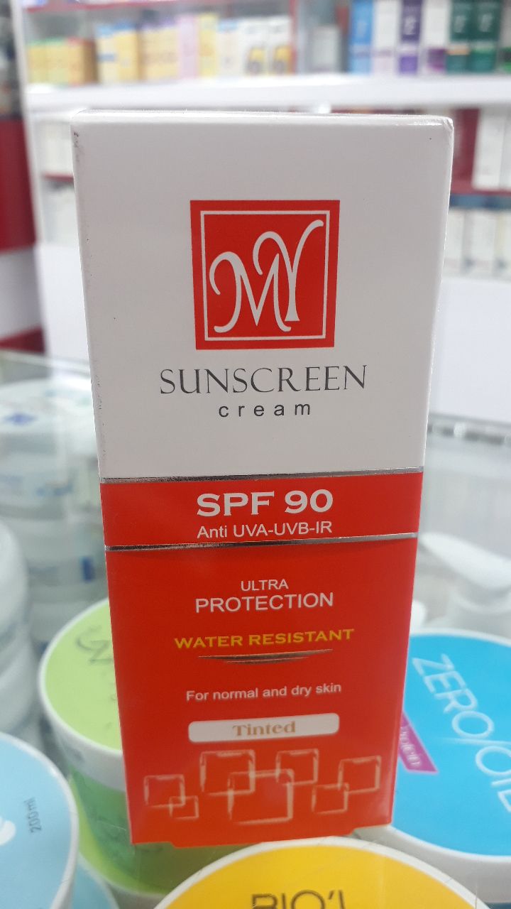 کرم محافظ آفتاب رنگی SPF۹۰ مای