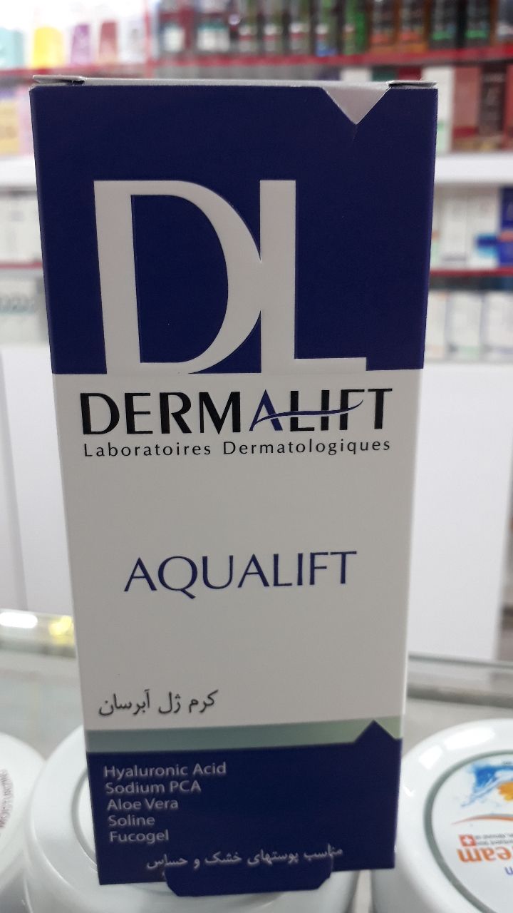 کرم ژل آبرسان درمالیفت مناسب پوست های خشک و حساس