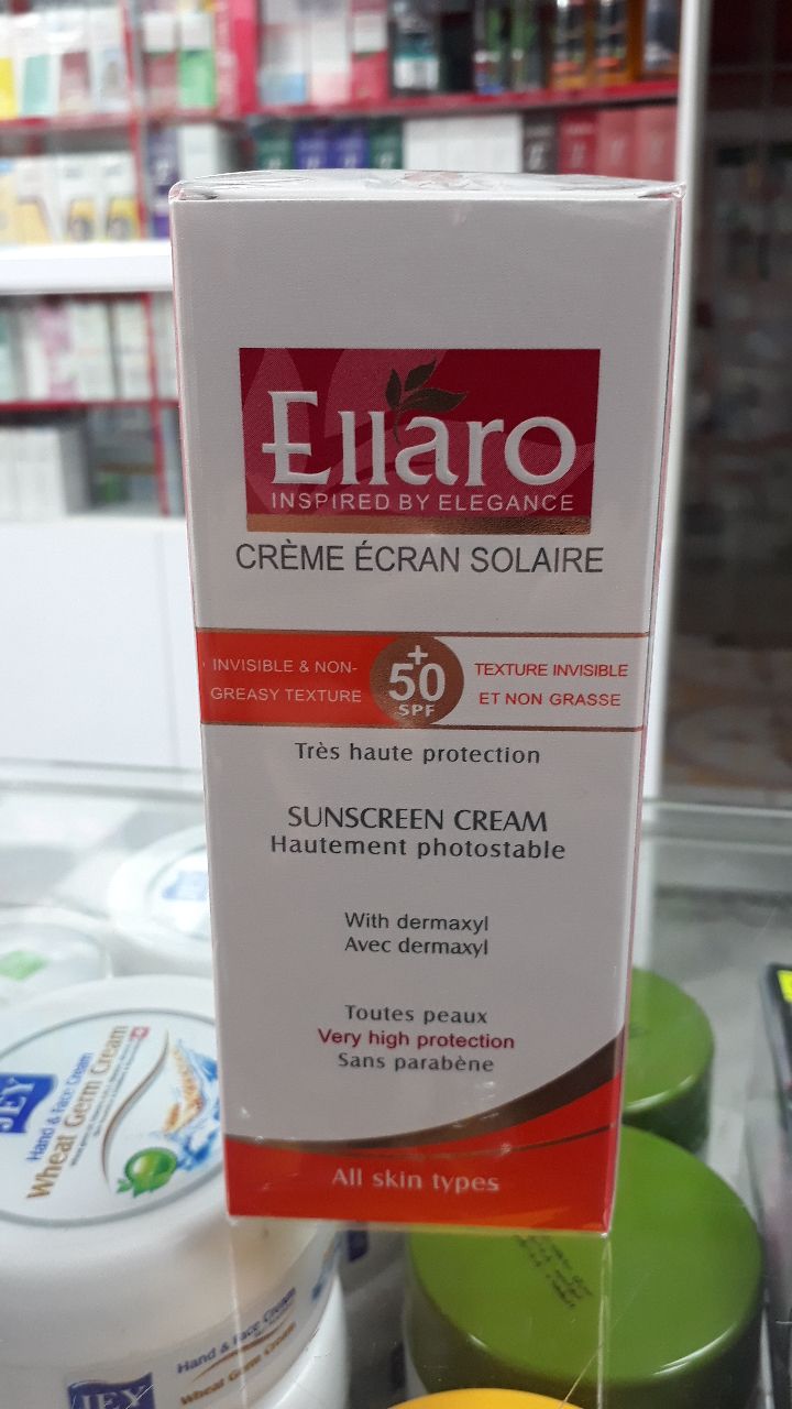 کرم ضد آفتاب SPF 50 انواع پوست بی رنگ الارو